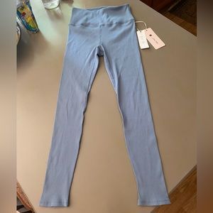 Love tree Blue Leggings nwt M